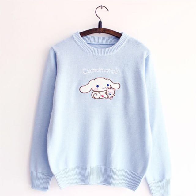 baby blue pullover sweater