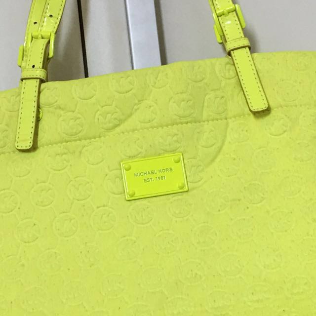 Mk neon bag on sale