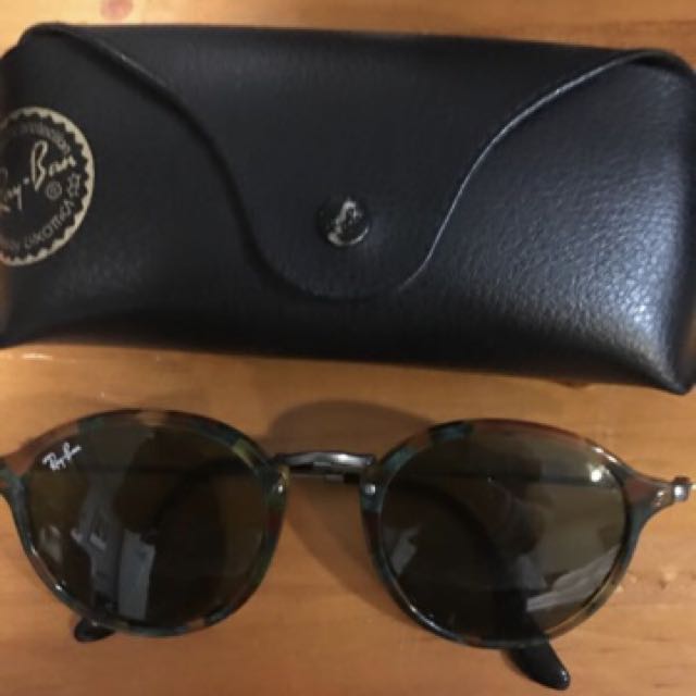 RAY BAN ROUND 49 SUNGLASSES Women s Fashion Accessories on Carousell