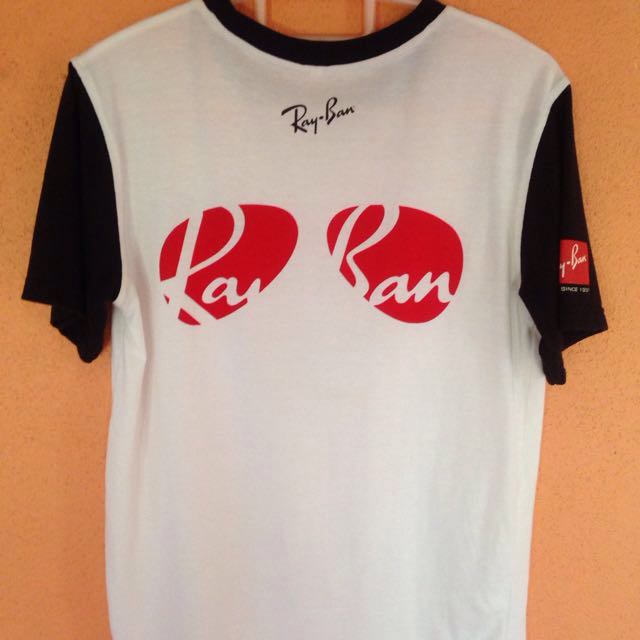 Rayban t shirt, Men's Fashion, Tops & Sets, Tshirts & Polo Shirts on  Carousell