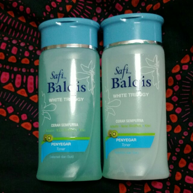 Safi Balqis White Trilogy Toner Halal Health Beauty Bath Body On Carousell