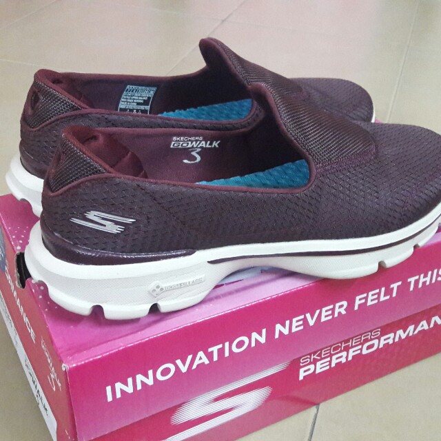 skechers go walk 3 marron
