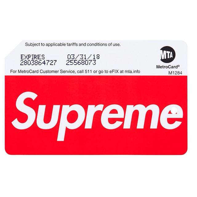Supreme giftcard sales