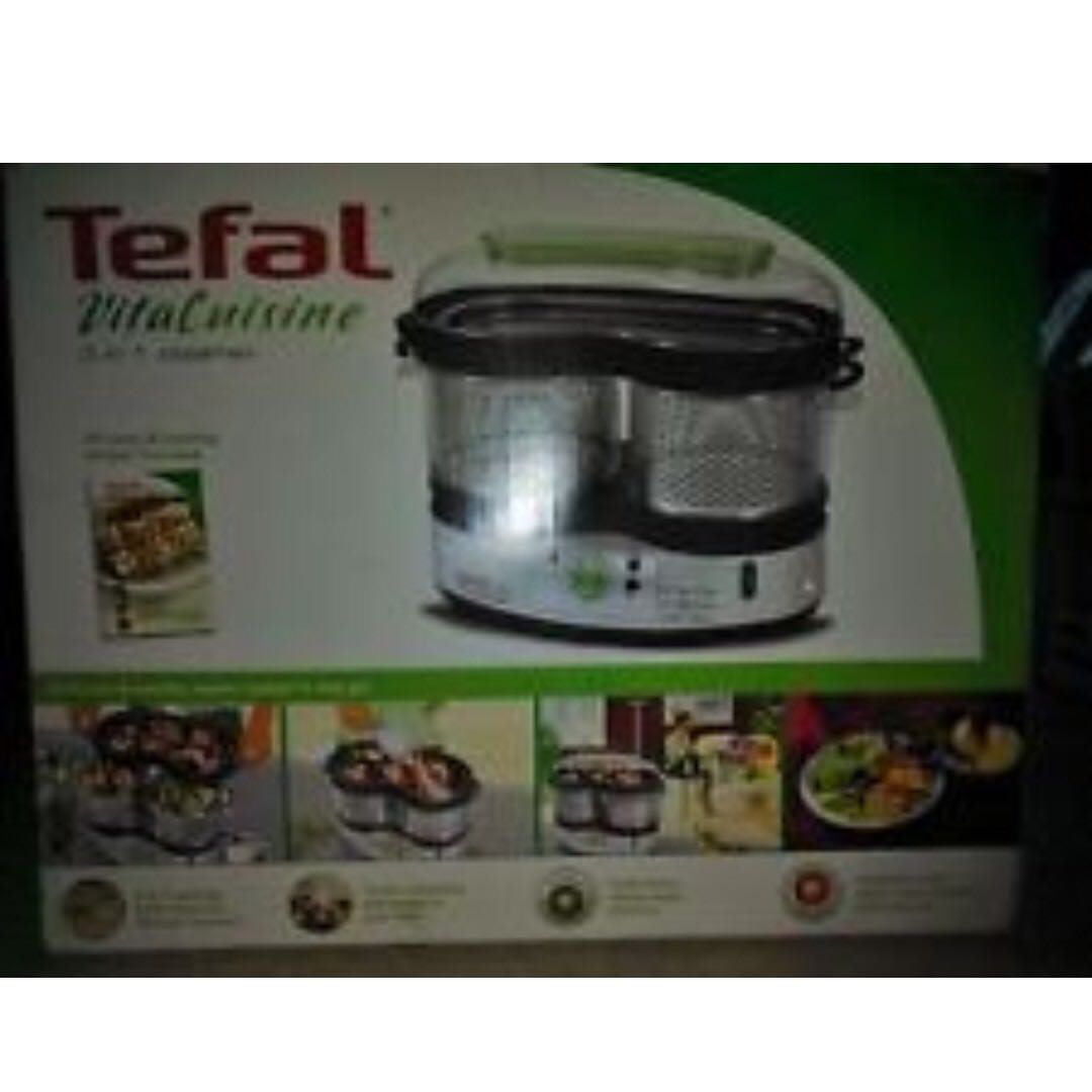Tefal VitaCuisine VS400116 Steamer, TV & Home Appliances, Irons