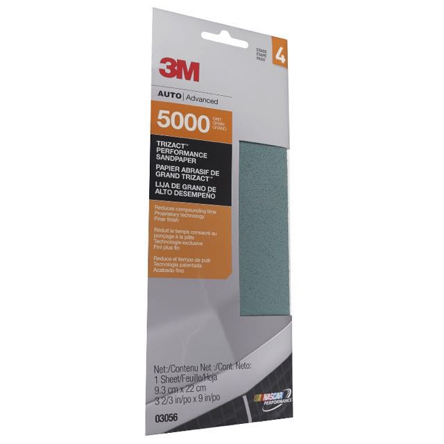 3m 5000 Grit Sponge Trizact Sand Paper Auto Detailing Car