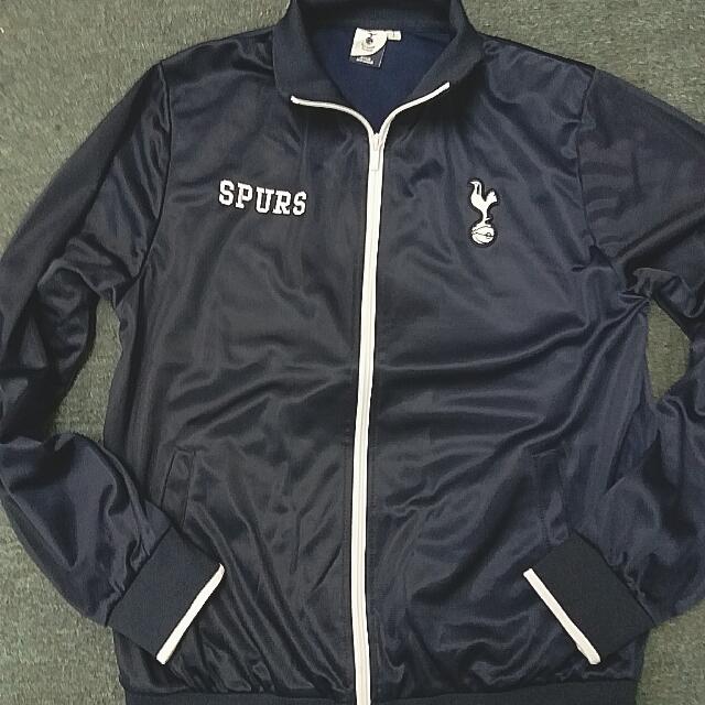 Tottenham Hotspur Fc Official Football Gift Mens Retro Track Top Jacket Navy