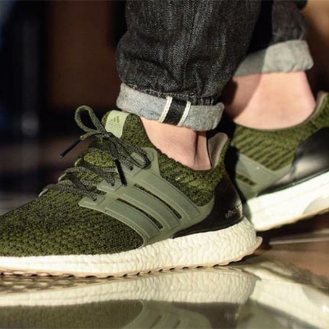 Ultra boost new arrivals olive green 3.0