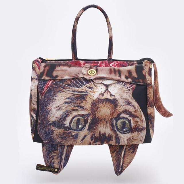 日牌AHCAHCUM muchacha cat face hand bag あちゃちゅむ, 女裝, 手袋及