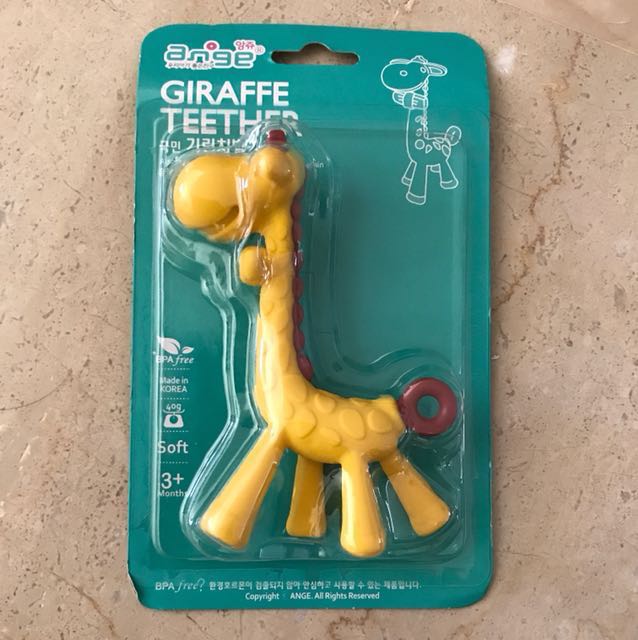 ange giraffe teether
