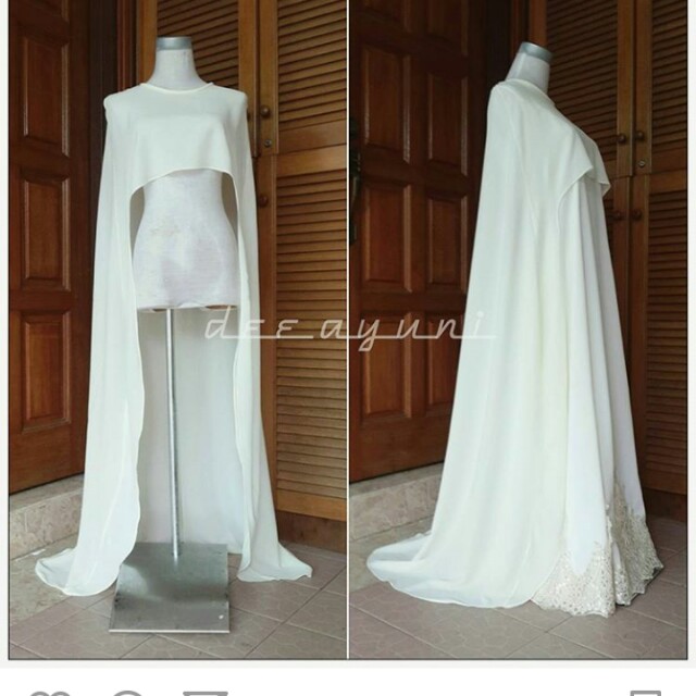 Beautiful Cape Women S Fashion Bridal Wear On Carousell