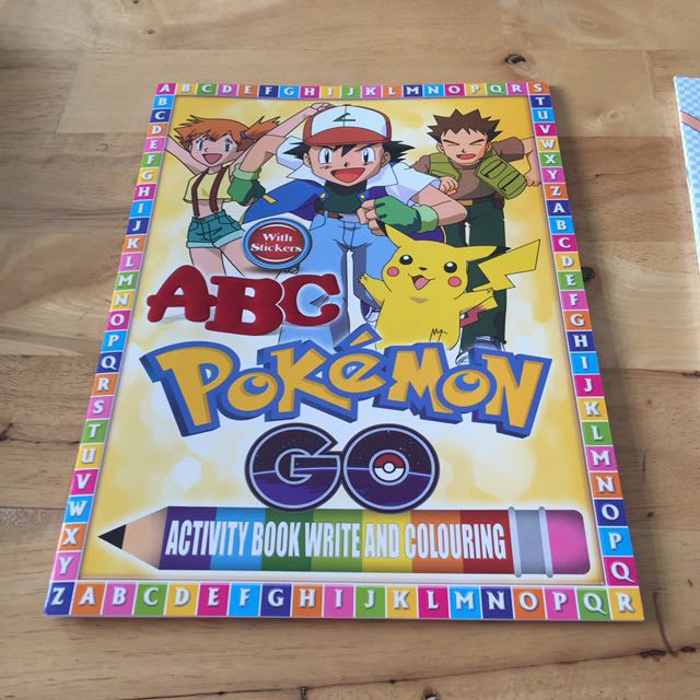 BN Pokemon Writing and Colour book - Letters, Hobbies & Toys ...