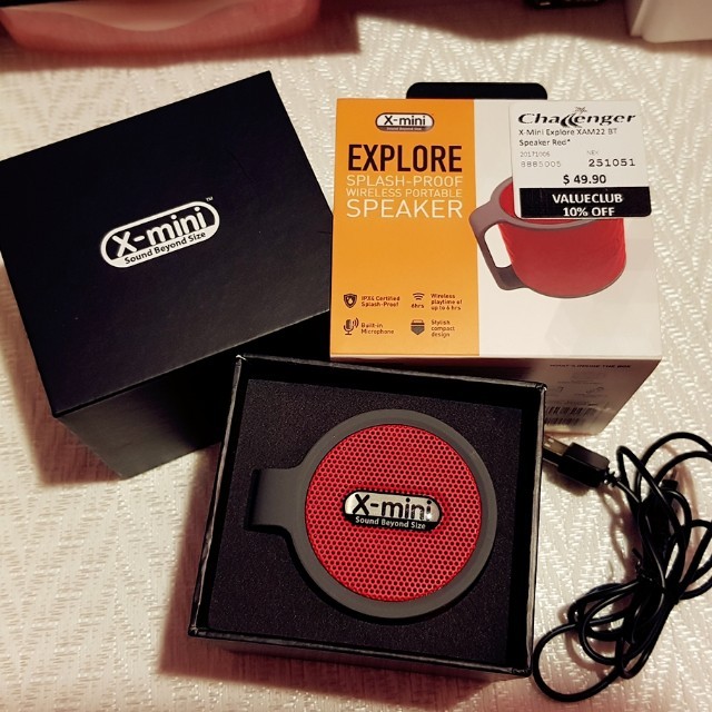 x audio mini wireless speaker