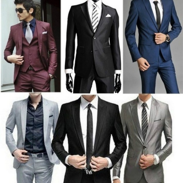 CELEBRITY FULL SUIT SET/S FOR MEN - Size Chart Included, Men's Fashion ...