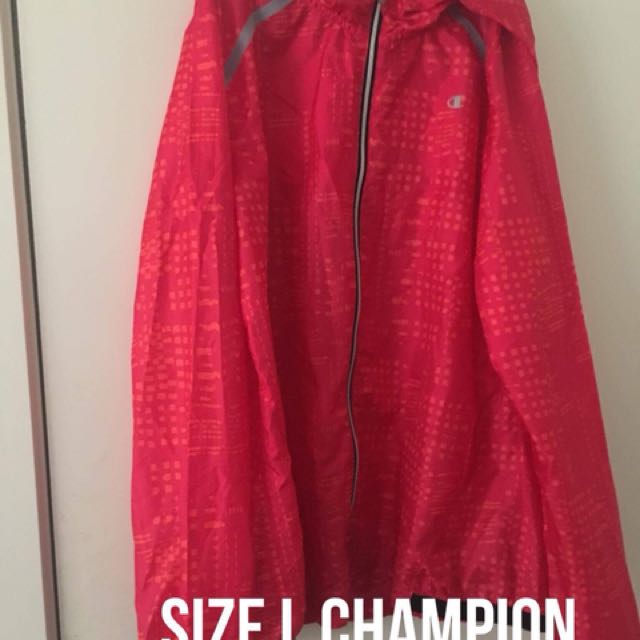 champion spray jacket