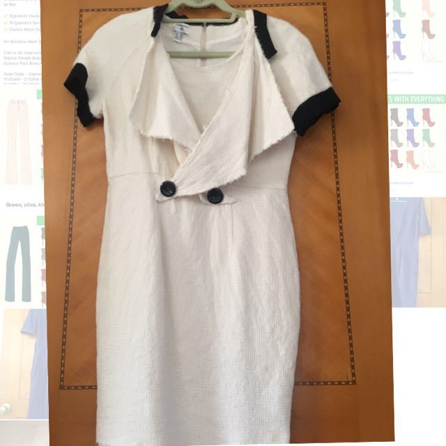 Chanel Cut Label Dress Women S Fashion Clothes Dresses Skirts