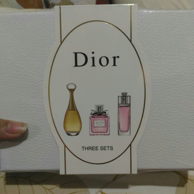 dior perfume 3 sets