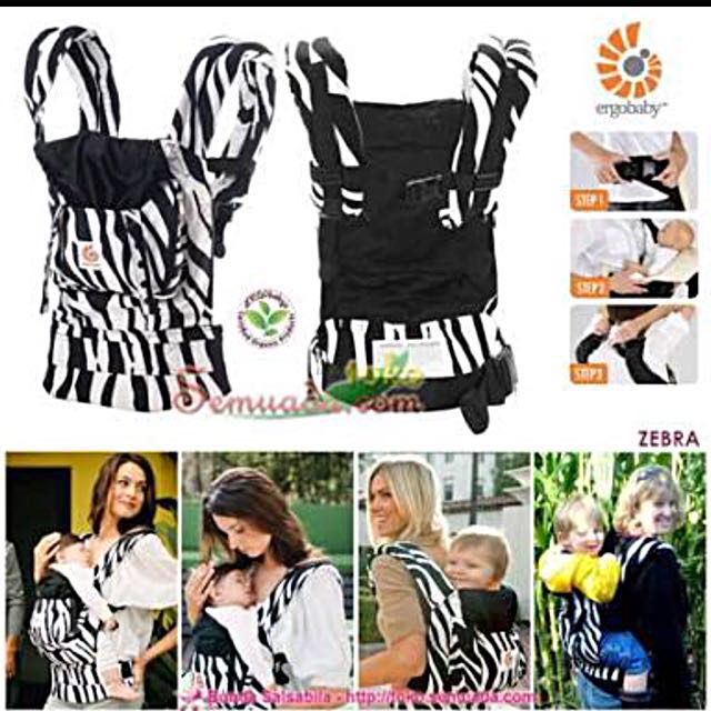 Ergobaby zebra outlet