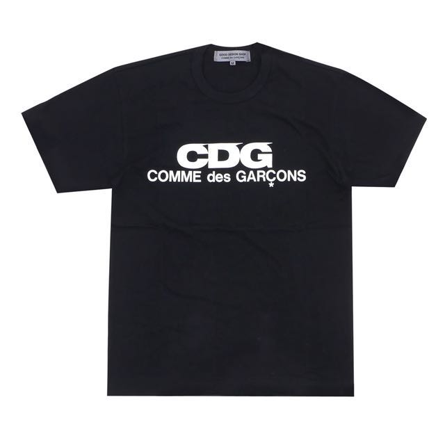 Good Design Shop x Cdg tee L size Men s Fashion Tops Sets Tshirts Polo Shirts on Carousell