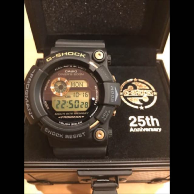 G shock frogman shop 25th anniversary price