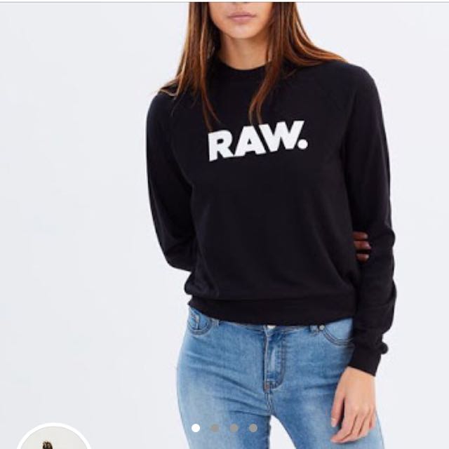 raw sweatshirt