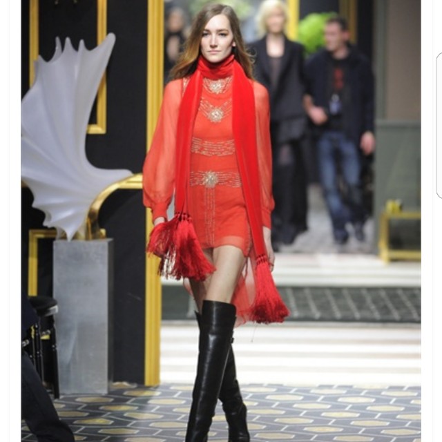 H&m studio red dress clearance