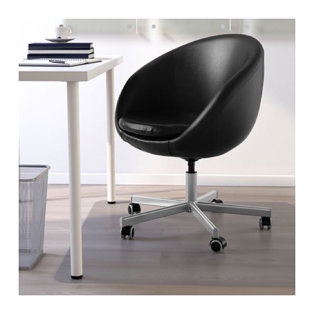 Ikea Skruvsta Swivel Chair Indult Black Furniture Tables Chairs On Carousell