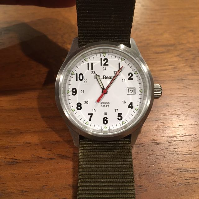 LL Bean Field Watch Mobile Phones Gadgets Wearables Smart Watches on Carousell