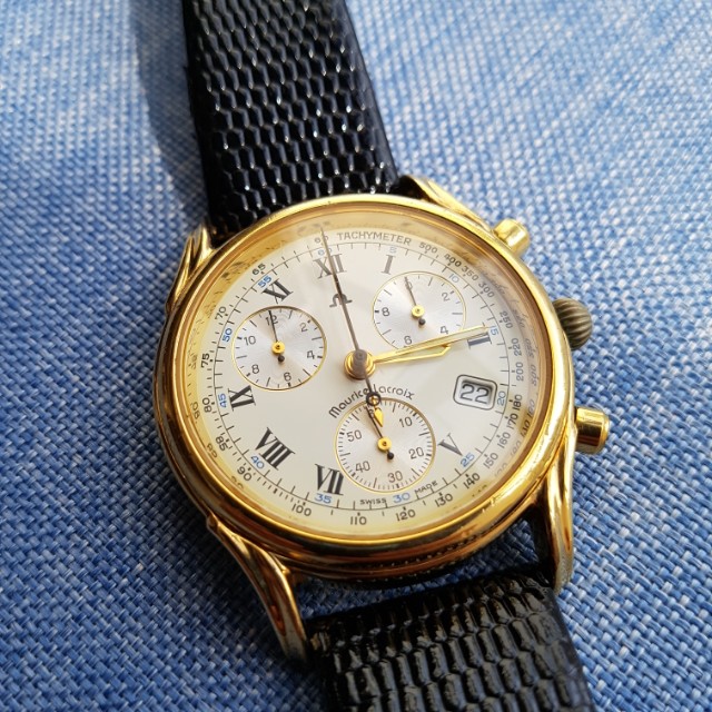 Maurice lacroix chronograph quartz outlet