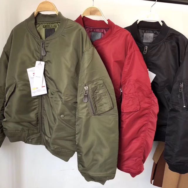 日本moussy MA-1飛行褸, 女裝, 外套及戶外衣服- Carousell