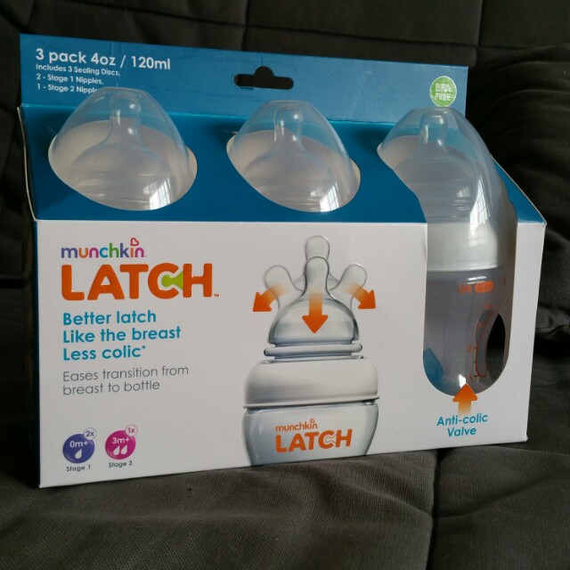 Munchkin LATCH Bottles 4 oz / 120 ml BPA Free, Babies & Kids, Nursing & Feeding on Carousell Munchkin LATCH Bottles 4 oz / 120 ml BPA Free, Babies & Kids, Nursing & Feeding on Carousell