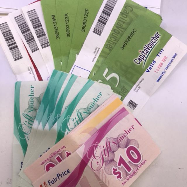 Ntuc Capital Voucher 220 Entertainment Gift Cards Vouchers