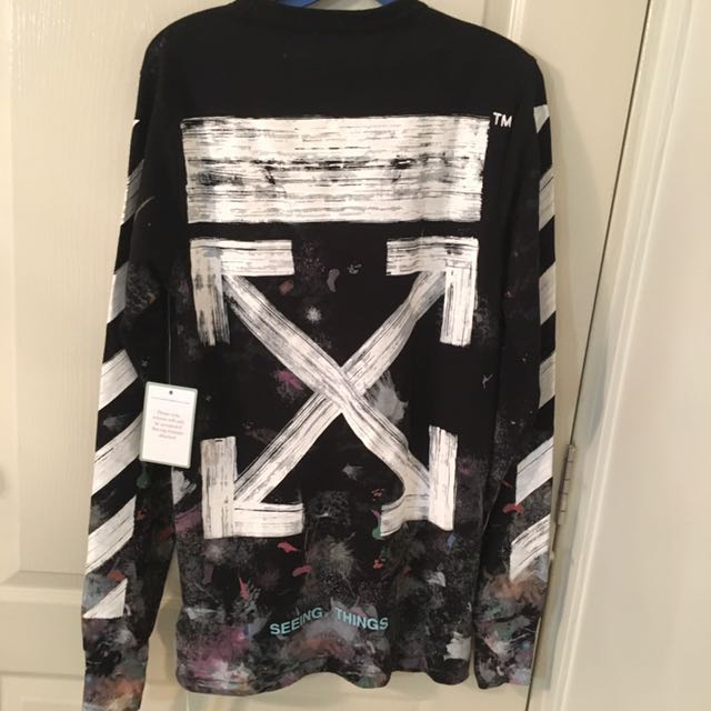 Off white 2025 long sleeve galaxy