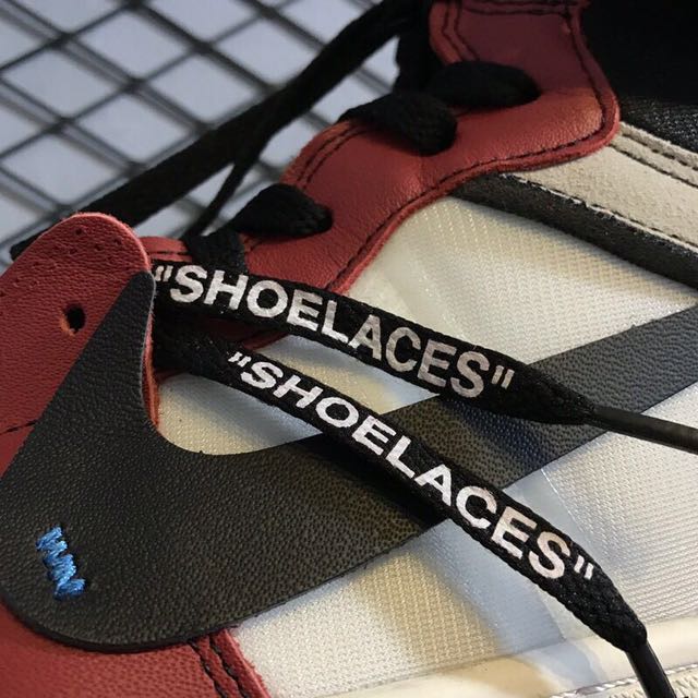 off white shoelaces