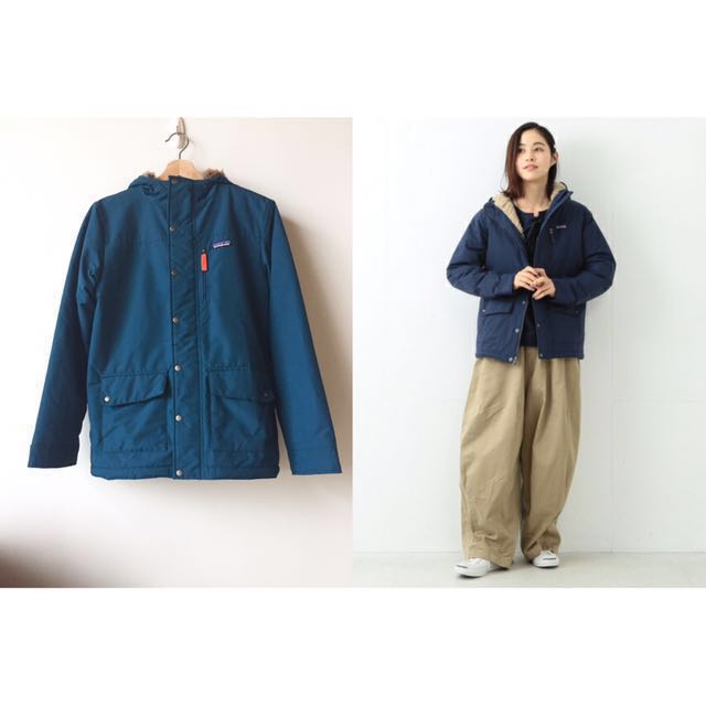 Patagonia / 內刷毛 迷彩 防風 outdoor 防寒 外套 大童 beams boy