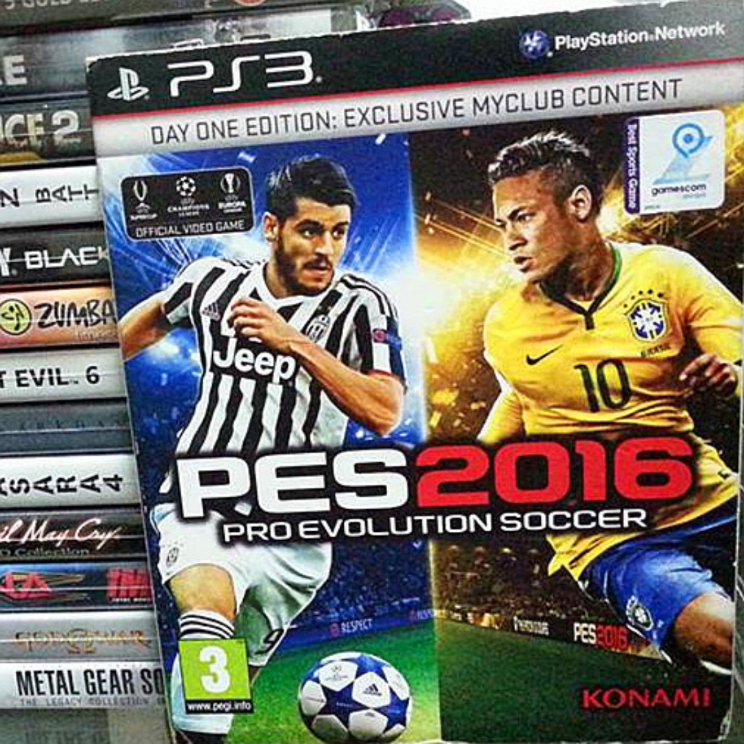 Ps3 Pro Evolution Soccer Pes Winning Eleven 16 Sony Playstation Konami Sports Games Video Gaming Video Games On Carousell