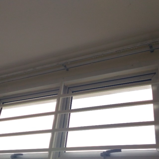 Rail Langsir Aluminium DOUBLE, Furniture & Home Living, Home Decor