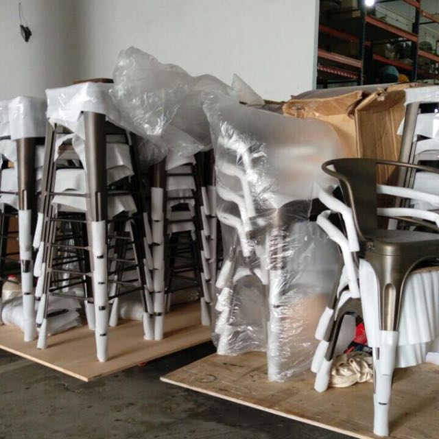 Warehouse shop dining chair
