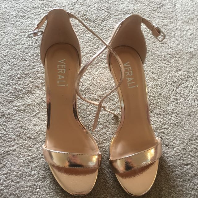 rose gold small heels