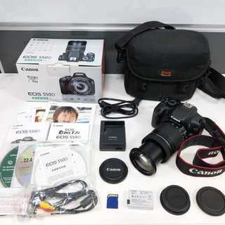 Canon 550D + 18-135mm DSLR camera 單眼相機