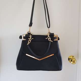 Colette large black handbag