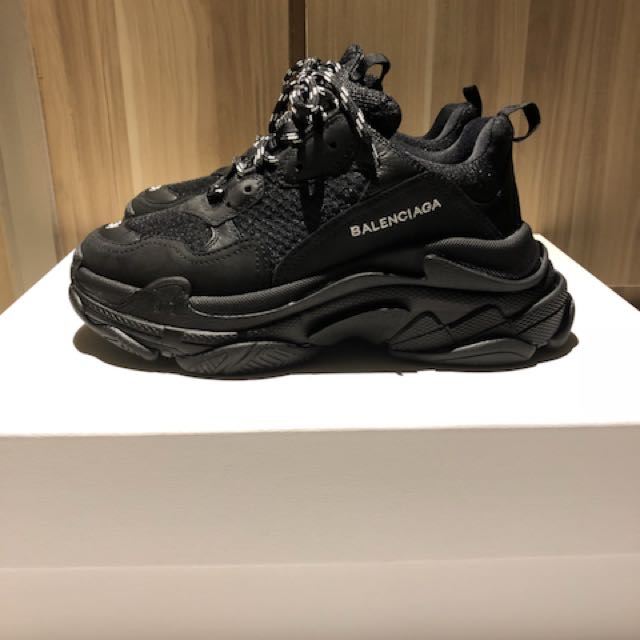 Balenciaga Triple S Black Đen Full Bản Sạch Replica 11  1Sneaker