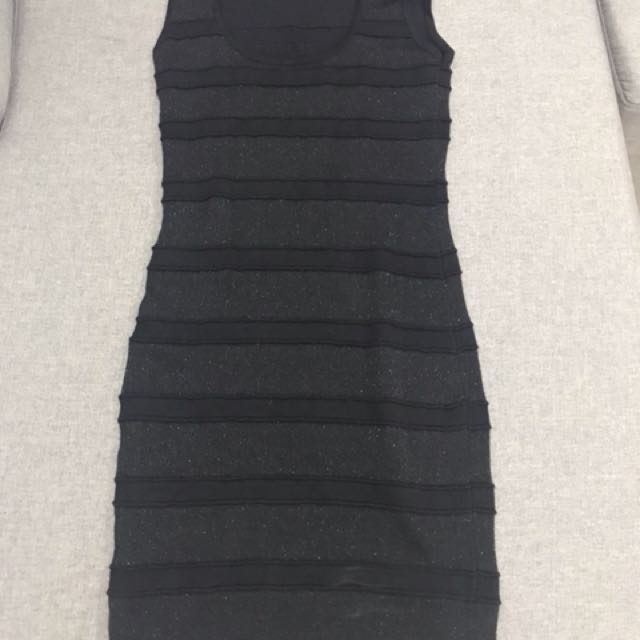 Black bandage dress (Category: Dresses) located in Pasig City. Submitted by cescascloset (Listing ID 134443800, Image 1). Description: Brand new black bandage dress Bought from SOFA Retail Lab for Php 1,500 Fits size small.
