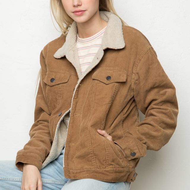 Brandy Melville, Jackets & Coats, Brandy Melville Wool Jacket Os