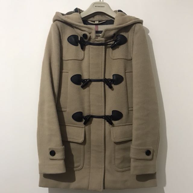 BURBERRY BRIT 牛角外套, 名牌, 服裝- Carousell