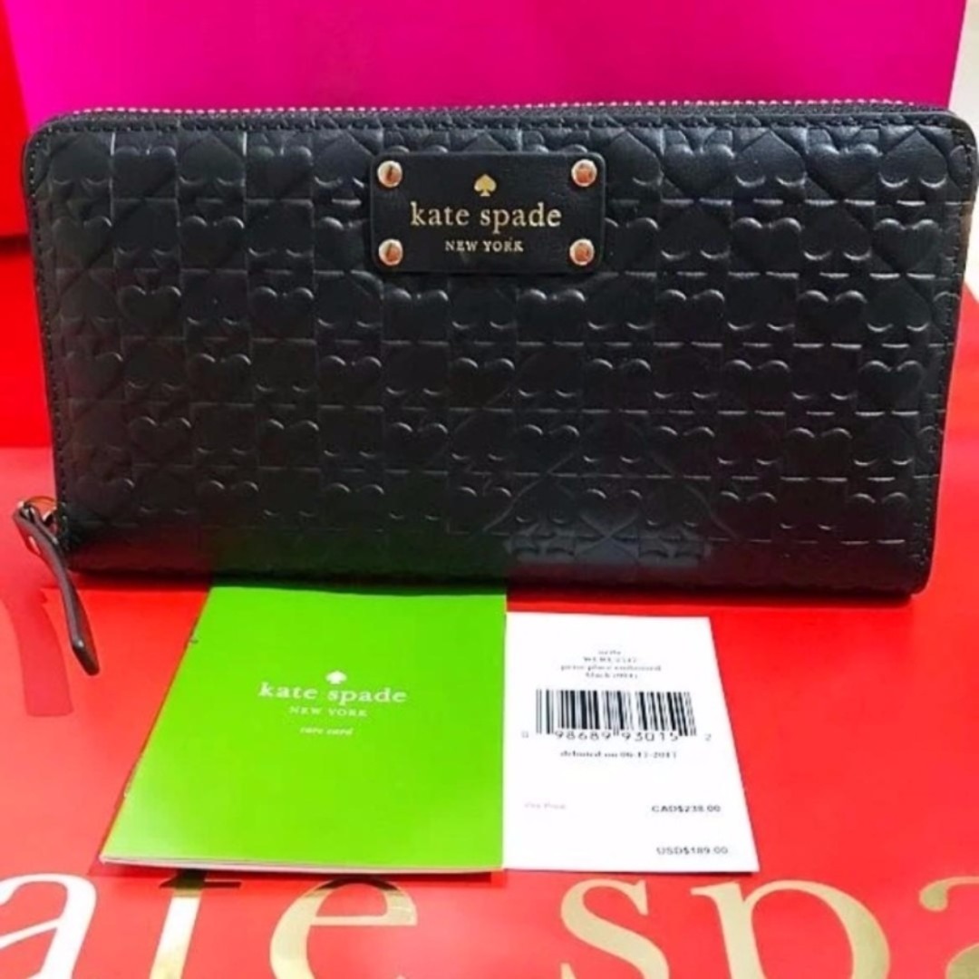 KATE SPADE Penn Place Neda Zip Around Continental Wallet