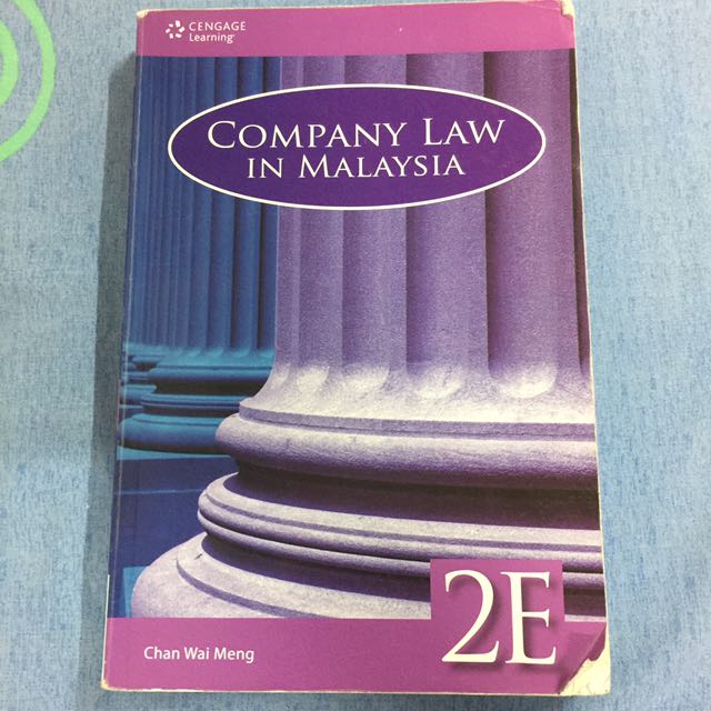 Company Law In Malaysia 2e Chan Wai Meng Textbooks On Carousell