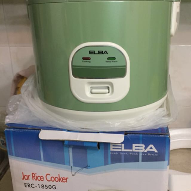 Elba Rice cooker (1.8L capacity), TV & Home Appliances, Kitchen