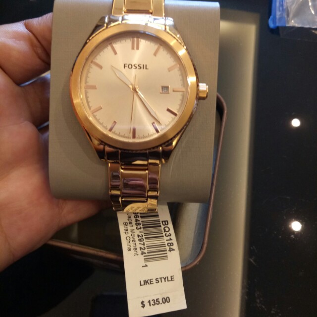 Fossil BQ3184 Women s Fashion Watches Accessories Watches on Carousell