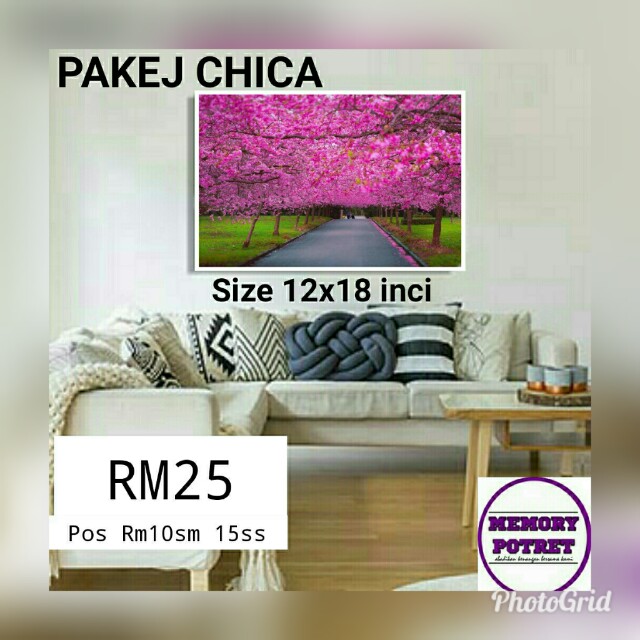 Frame Hiasan Ruang Tamu Home Furniture On Carou