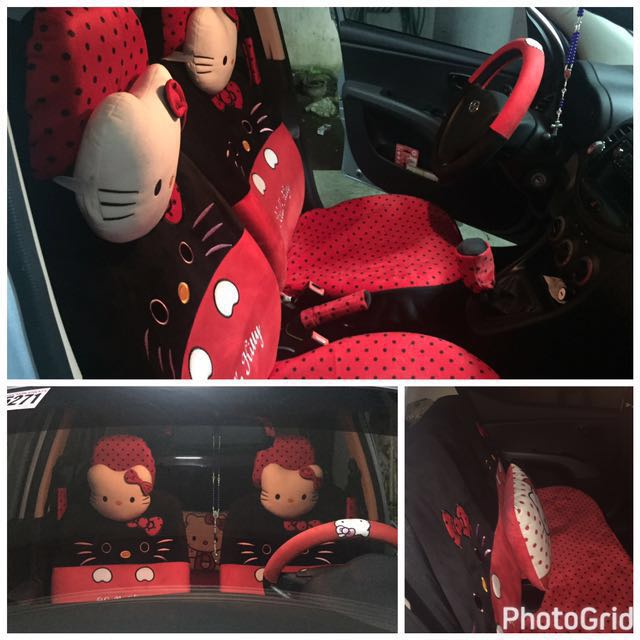hello kitty car seat covers target